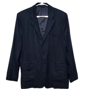 Andrew Fezza Classic Sports Casual Black Blazer Size Large
